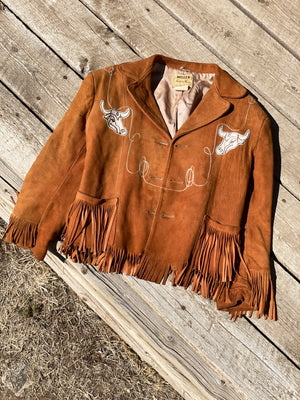 1950's Iconic Longhorn Deerskin Jacket