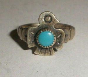 Vintage Turquoise Trade Ring